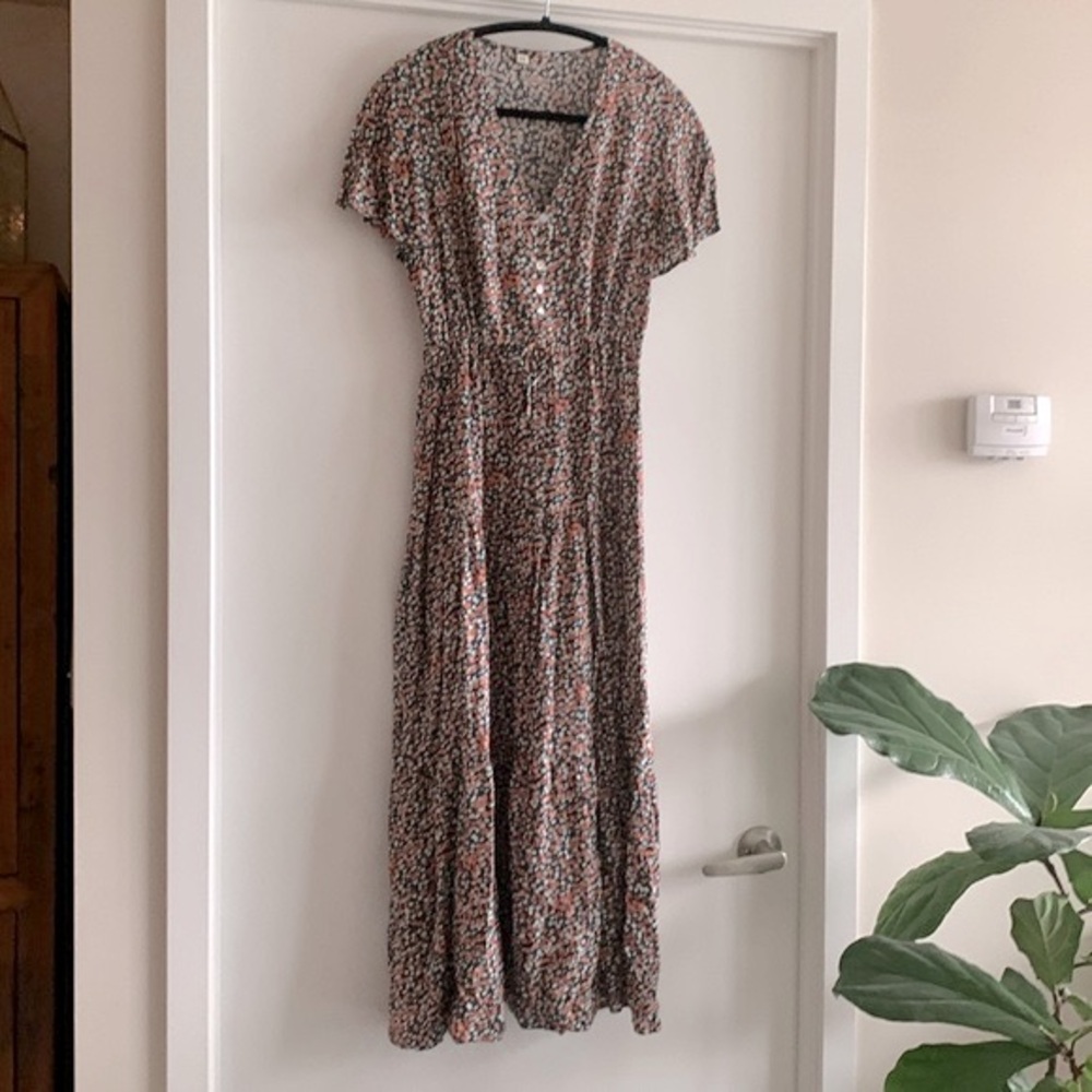 Boho empire waist midi / maxi dress